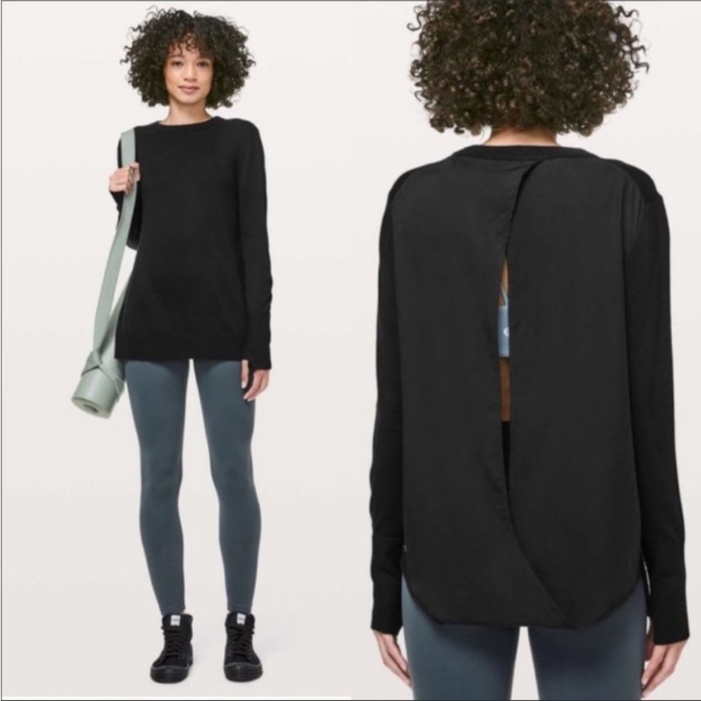 Lululemon Still At Ease Pullover Black